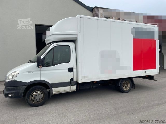 Dobozos furgon IVECO 35C17 KOFFER 1 A ZUSTAND AUS ERSTER HAND ÖSTER.
