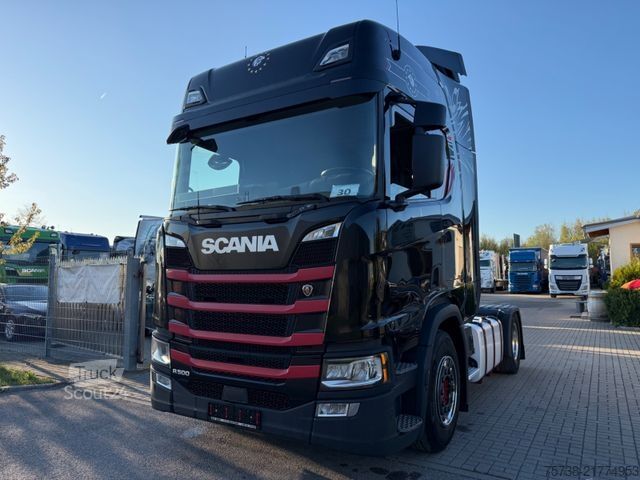Vakio vetoauto SCANIA R500 /Retarder/Vollluft/Leder/Navi/LED/4xBalg