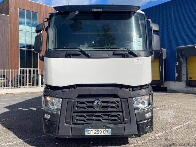 Transport av storfe Renault C380 382430 km,  chicken transport,  EURO 6, PA...