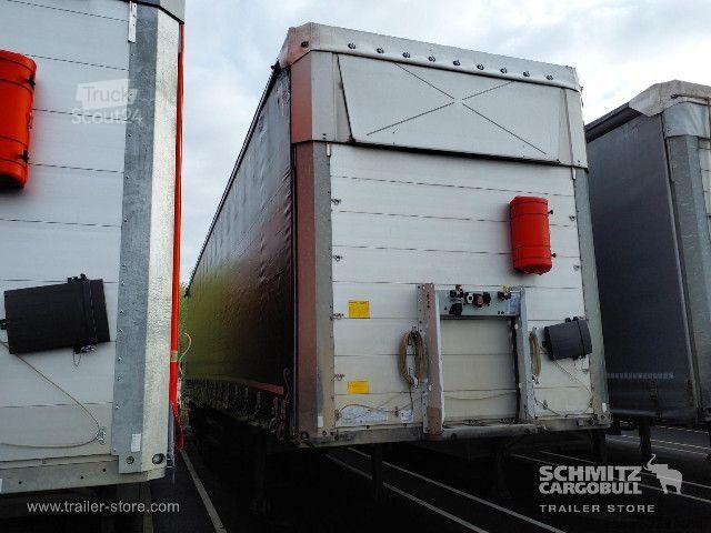Åpen semitrailer med presenning Schmitz Cargobull Semitrailer Curtainsider Coil Double étage