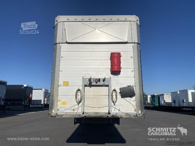 Åpen semitrailer med presenning Schmitz Cargobull Semitrailer Curtainsider Coil Double étage