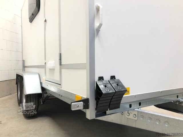 مقطورة صندوقية Blyss F2036HTD Ram.,Tür, Fenst.,Aero Kofferanhänger