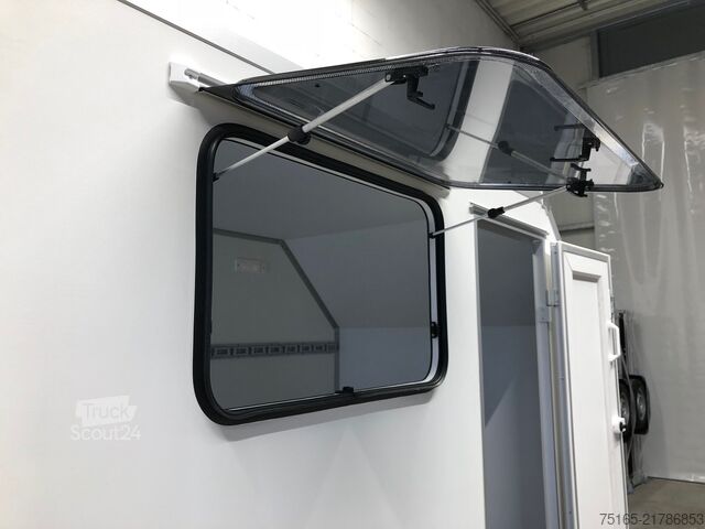 مقطورة صندوقية Blyss F2036HTD Ram.,Tür, Fenst.,Aero Kofferanhänger