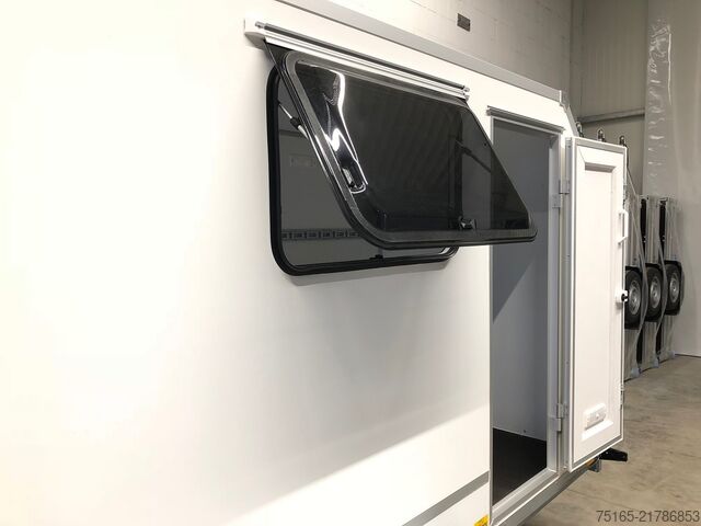 مقطورة صندوقية Blyss F2036HTD Ram.,Tür, Fenst.,Aero Kofferanhänger