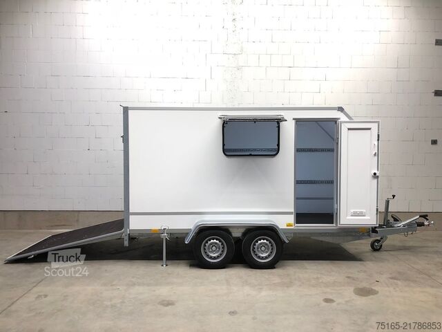 مقطورة صندوقية Blyss F2036HTD Ram.,Tür, Fenst.,Aero Kofferanhänger