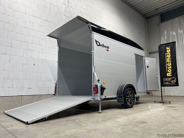 Remorque pour moto Cheval Liberte Debon C400 Roadster ALF Kofferanhänger