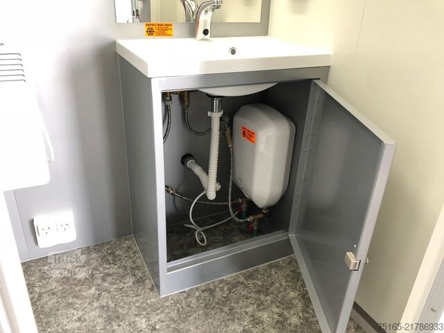 Priklopno stranišče Rosemeier VE 1 Damen, 1 Herren+U Max SILVER Toilettenanhänger