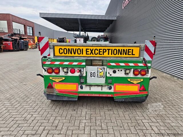 Tieflader Broshuis 2 ABD-PL Pendel X 5.5 meter Extandable!