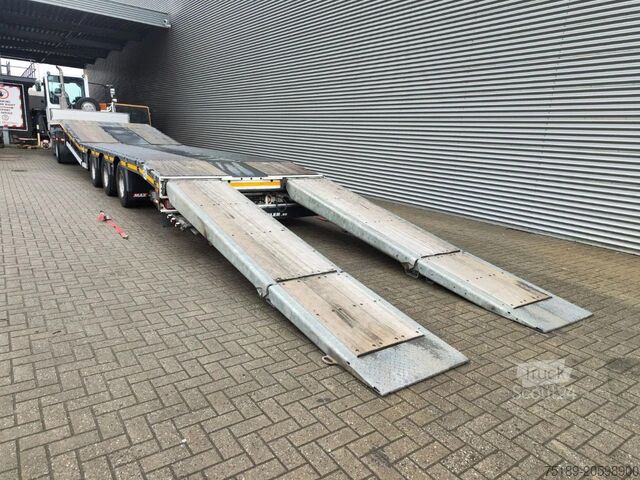 Ημι-χαμηλός φορτωτής Faymonville Maxtrailer F-S43-1AAF Bridge Ramps!