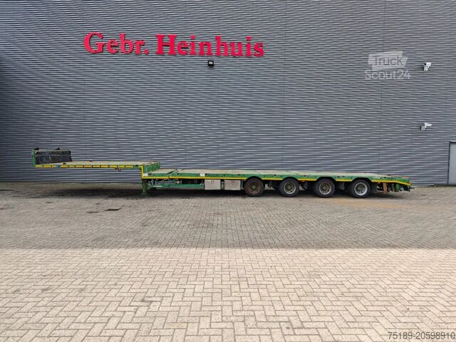 Semi-Tieflader Meusburger MTS-4 4 Meter Extand. 80 CM Mega-Lowdeck!