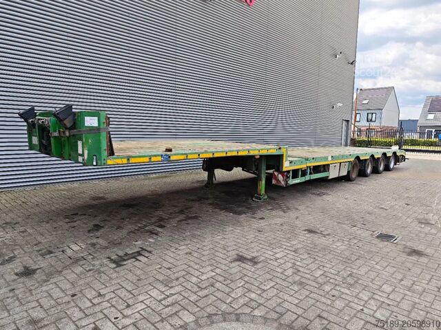 Semi-Tieflader Meusburger MTS-4 4 Meter Extand. 80 CM Mega-Lowdeck!