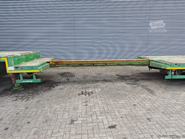 Semi-Tieflader Meusburger MTS-4 4 Meter Extand. 80 CM Mega-Lowdeck!