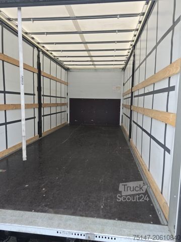 Curtain sider van FUSO Canter 7C18 Klima LBW 1.000 kg Euro6E Edscha