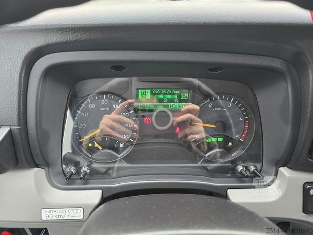 Curtain sider van FUSO Canter 7C18 Klima LBW 1.000 kg Euro6E Edscha