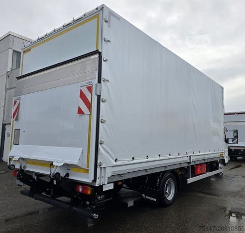 Curtain sider van FUSO Canter 7C18 Klima LBW 1.000 kg Euro6E