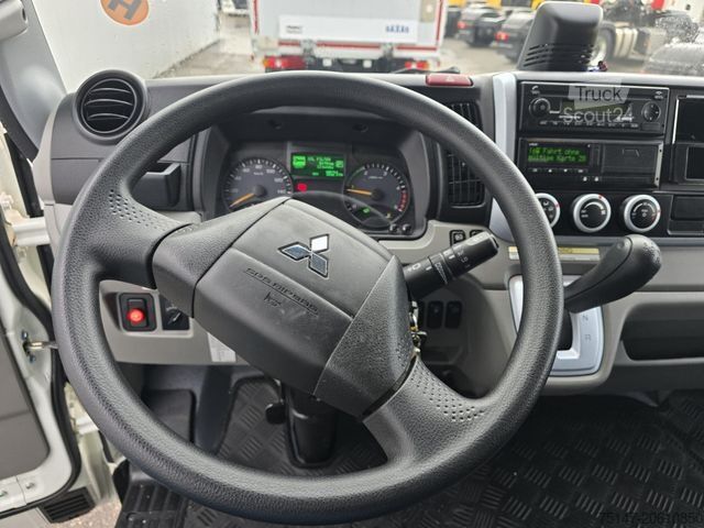 Curtain sider van FUSO Canter 7C18 Klima LBW 1.000 kg Euro6E