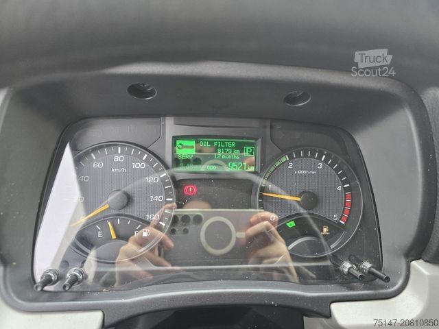 Curtain sider van FUSO Canter 7C18 Klima LBW 1.000 kg Euro6E