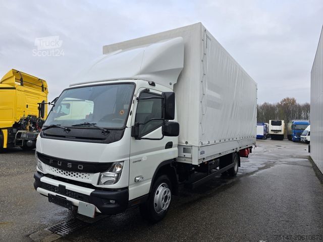 Curtain sider van FUSO Canter 7C18 Klima LBW 1.000 kg Euro6E