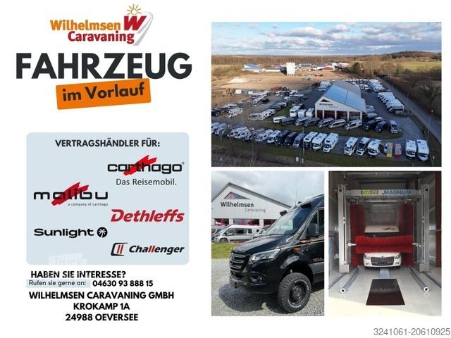 Halvintegrert bobil SUNLIGHT Adventure T 68C MJ26|4,4t|180PS|TV|ACC