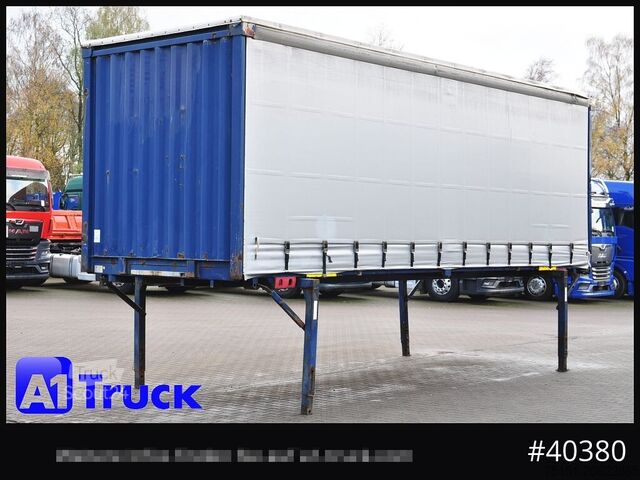 Wechselbrücke mit Pritsche & Plane KRONE 7.45 BDF Wechselbrücke, Schiebeplane