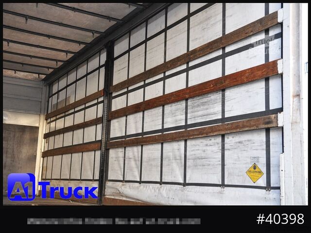 Wissellaadbak met open laadbak en zeil WECON WPR 745, verzinkt, 2520 innen, Code XL