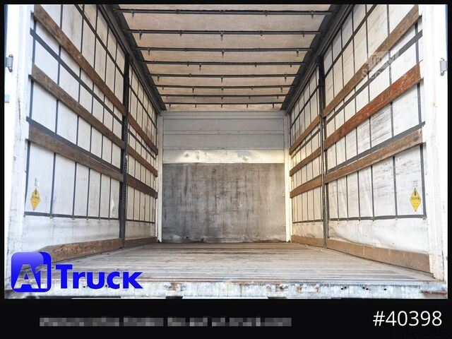 Wissellaadbak met open laadbak en zeil WECON WPR 745, verzinkt, 2520 innen, Code XL