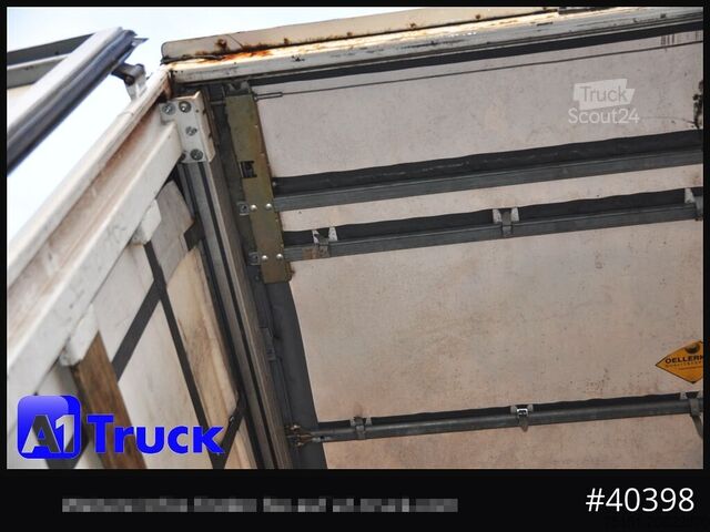 Wissellaadbak met open laadbak en zeil WECON WPR 745, verzinkt, 2520 innen, Code XL