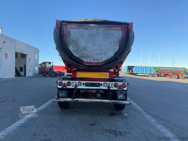 Ribaltabile Kel-Berg Asphalt tipper trailer / Asphalt-Kippanhänger /