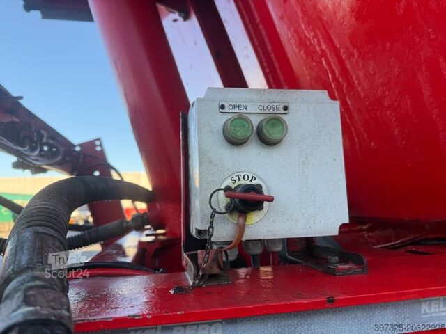 Skraldevogn Kel-Berg Asphalt tipper trailer / Asphalt-Kippanhänger /