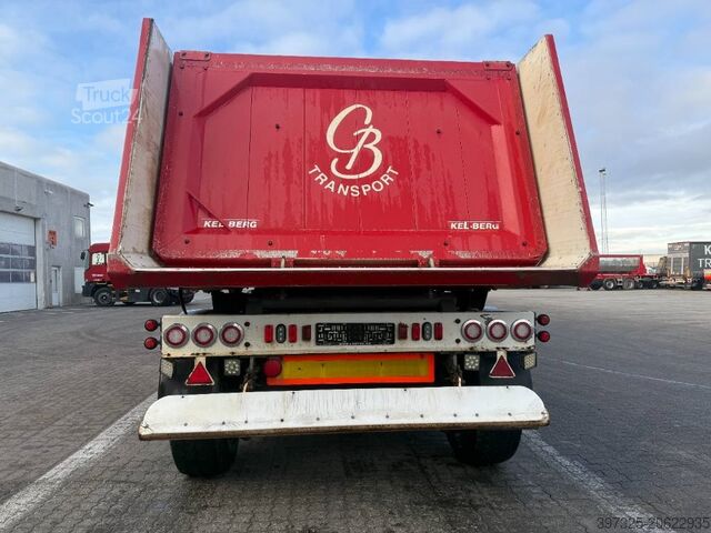Skraldevogn Kel-Berg Tipper / Kipper / Tiptrailer