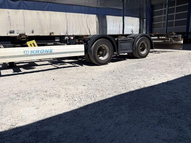 Değiştirilebilir şasili römork Krone Jumbo Lafette Fahrhöhe 860mm BPW Trommel