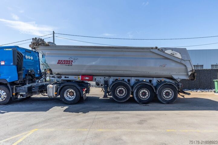 Benne BENALU HARDOX 26m3+BACHE