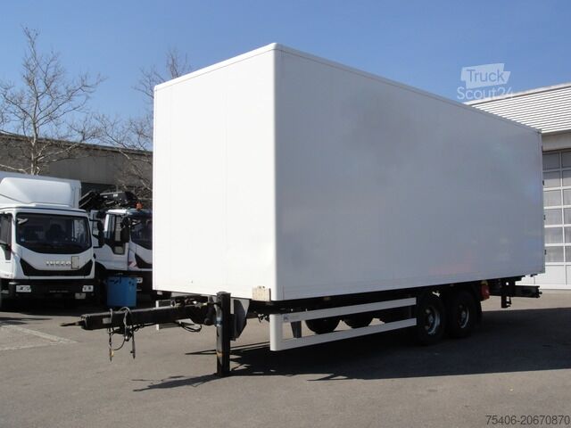 Remorcă carosată Fellechner Tandem Kofferanhänger