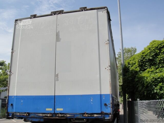 Lastväxlarsläp krone Wechselfahrgestell mit Wechselbrücke