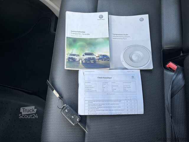 Avfallsbil Volkswagen Transporter 2.0 TDI Pick up Kipper Open laadbak...