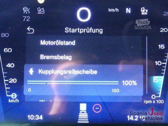 Standartinis vilkikas Scania R 460 A4x2NA Kipphydraulik New Dashboard