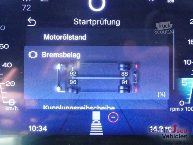 Standartinis vilkikas Scania R 460 A4x2NA Kipphydraulik New Dashboard