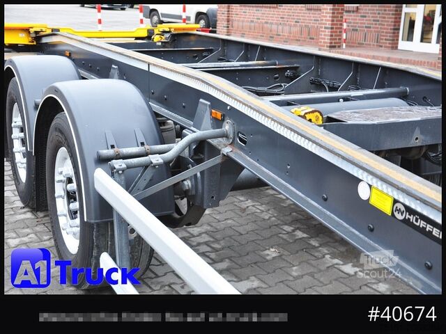 Kroghejsevogn HUEFFERMANN HTSA 18.77, Tandem, Schlitten, oben gekuppelt,