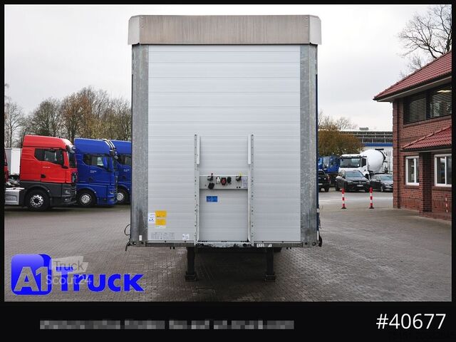 Naczepa otwarta z plandeką SCHMITZ SCB  24, Mega, Speed Curtain, VDI 2700, deutsche Zulassung