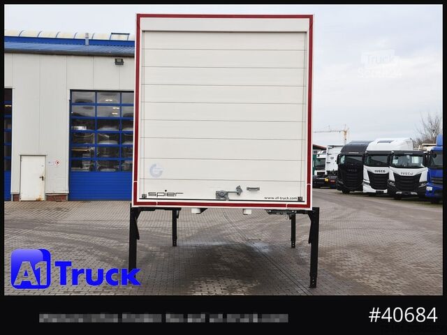 Châssis interchangeable avec structure caisson SPIER WB Koffer, 7,45, guter Zustand, verzinkt, Rolltor