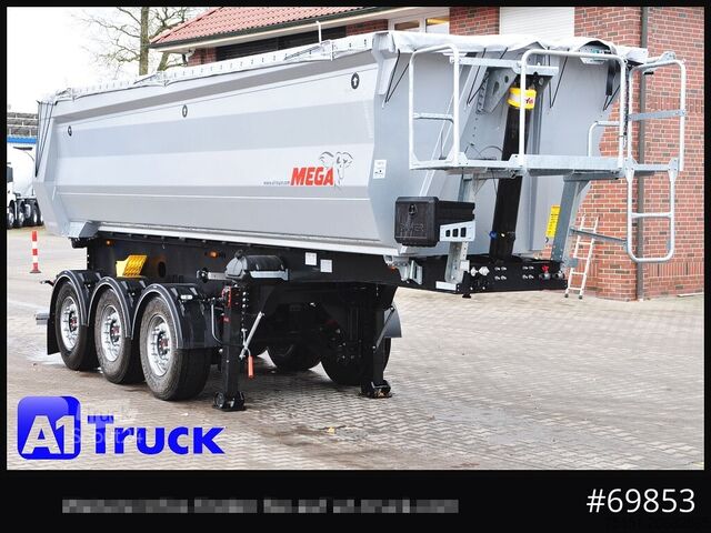 Полуприцеп-самосвал REISCH Mega 25m³ Lift Stahl SAF 4X4 Allrad 1350mm