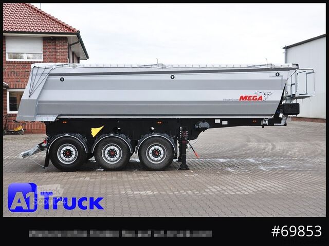 Полуприцеп-самосвал REISCH Mega 25m³ Lift Stahl SAF 4X4 Allrad 1350mm