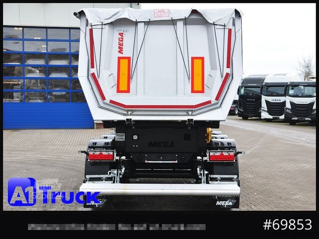 Полуприцеп-самосвал REISCH Mega 25m³ Lift Stahl SAF 4X4 Allrad 1350mm