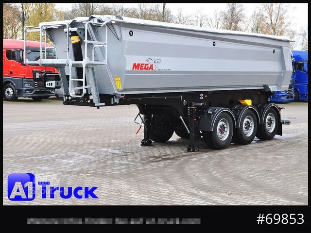 Полуприцеп-самосвал REISCH Mega 25m³ Lift Stahl SAF 4X4 Allrad 1350mm