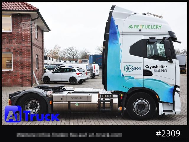 Standartinis vilkikas IVECO Stralis 460 , Gas LNG, Retarder Leder