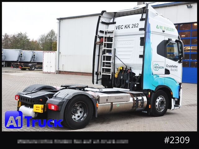 Standartinis vilkikas IVECO Stralis 460 , Gas LNG, Retarder Leder