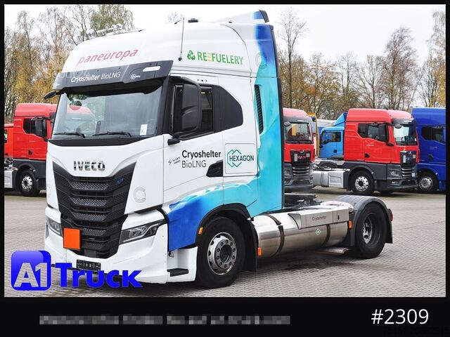 Standartinis vilkikas IVECO Stralis 460 , Gas LNG, Retarder Leder