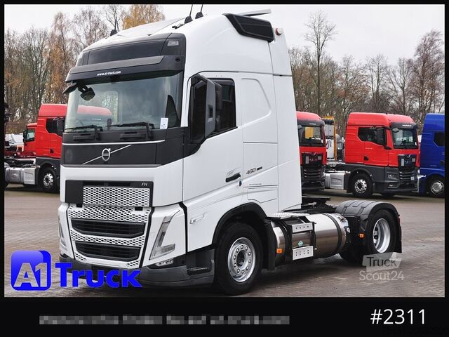 Standartinis vilkikas VOLVO FH 460 XL  LNG Leder Navi Standlklima