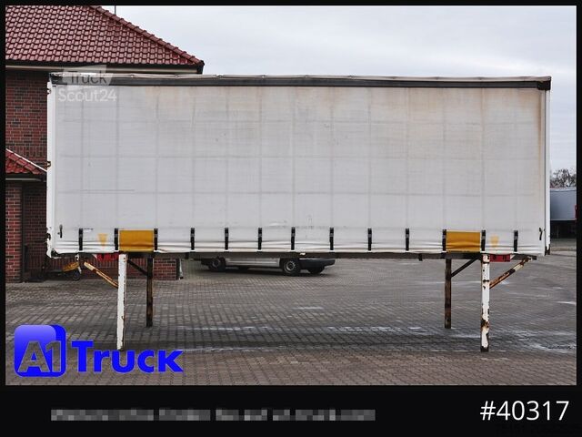 Змінний кузов із платформою та тентом KRONE Wechselbrücke 7,45 Multilock, neutral