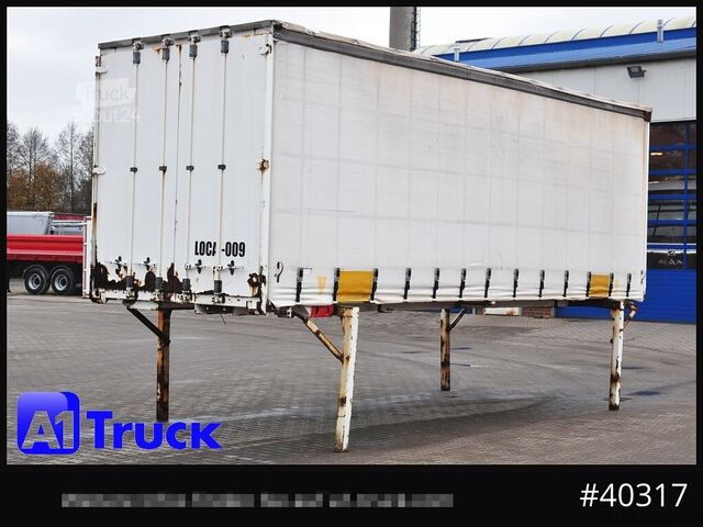 Змінний кузов із платформою та тентом KRONE Wechselbrücke 7,45 Multilock, neutral